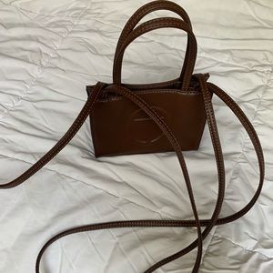 TELFAR Chocolate Brown Miniature Purse